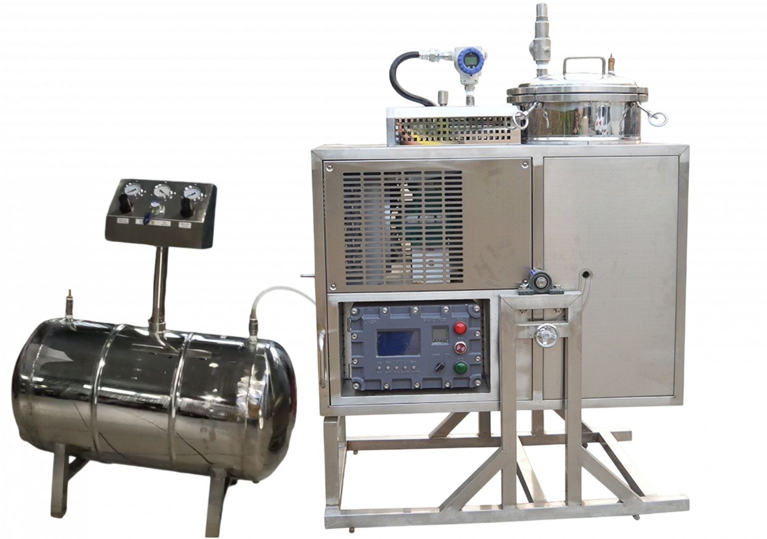 Вакуумный дистиллятор растворителей Hy60Ex-V